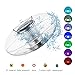 Linkax Solar Floating Light Pond Light Pool Light Color Changing Globe Floating Night Light Waterproof PC Ball Solar Light for Swimming Pool Pond Garden Party Home Decoration (1 PC)