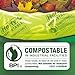 Hefty Small Kitchen Composting Bags, 2.6 Gallon, 25 Count