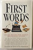 First Words