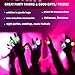 Light Up Rings Birthday Party Favors for Kids Prizes Flashing 24 Pack LED Jelly Rings Novelty Bulk Toys Boys Girls Gift Glow in The Dark Thanksgiving Christmas Party Supplies