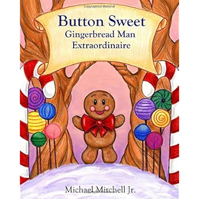 Button Sweet Gingerbread Man Extraordinaire