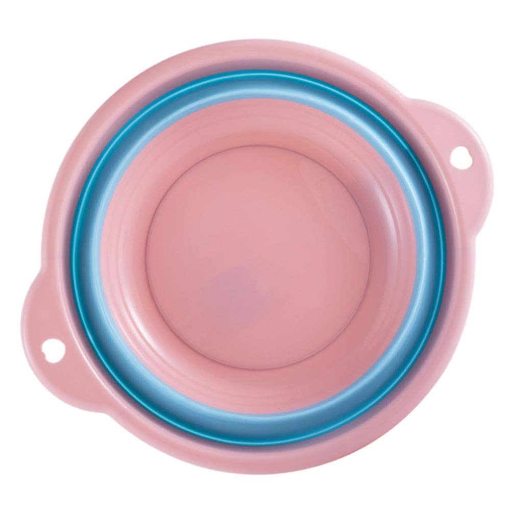 Foot Soak Basin Foot Soaking Tub Folding Portable Round Water Bucket Household Washing Foot Basin Multipurpose Pedicure Soak Feet Container Foot Spa Basin