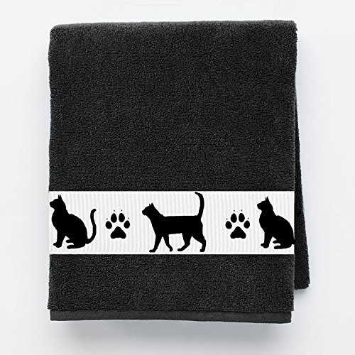 Cat Towels Kritters in the Mailbox Cat Towel for Kitchen, Bath or Beach