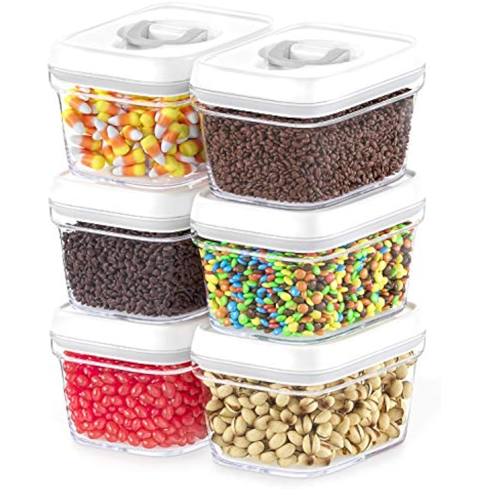 DWLLZA KITCHEN Airtight Food Storage Containers With Lids - 6 Pieces