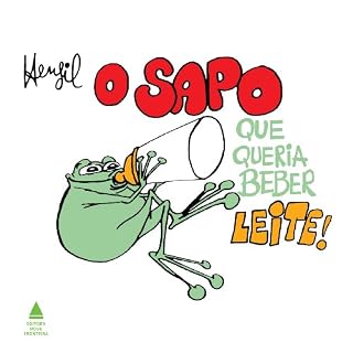 Livro O sapo que queria beber leite