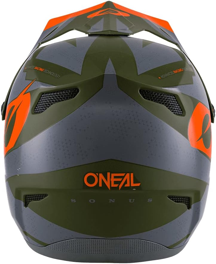 Olive And Orange Bike Helmet Sale, 50 
