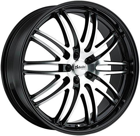ADVANTI - prodigo - 20 Inch Rim x 9.5 - (5x4.75) Offset (20) Wheel Finish - gloss black machined face