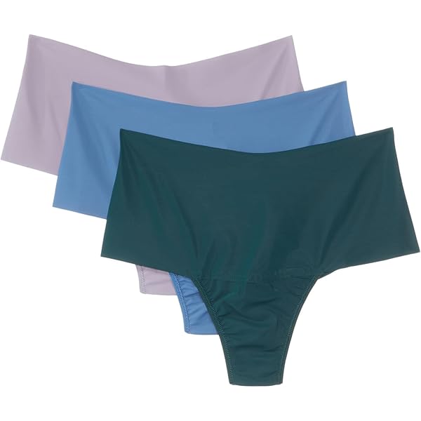 Amazon.com: Hanky Panky Women's Breathe Hi-Rise Thong 3-Pack, So