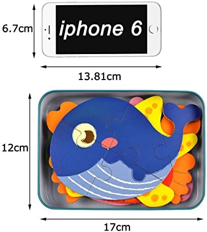 知育パズル 子供向けジグソーパズル 3 4 5 6ピース 6つの絵柄 幼児 脳活性化 おもちゃ 海洋シリーズ B07f6z3l5v 925円 100 品質保証 Salenew大人気 日本全国 送料無料 セールsale Off 格安saleスタート