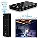 Laiduoao Mini Projector, Video Projector DLP Projector with 50,000 Hrs Lamp Life, 1080P and 150″Display Supported, Built-in Rechargeable Battery Speakers with 360°Rotation Tripodthumb 2