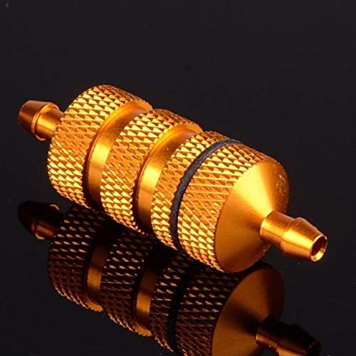 Wincom Dishman Accessories Aluminum Fuel Filter Nitro 80118 Hsp Spare Parts for 1/8 Rc 1:8 Model Car - (Color: Orange)