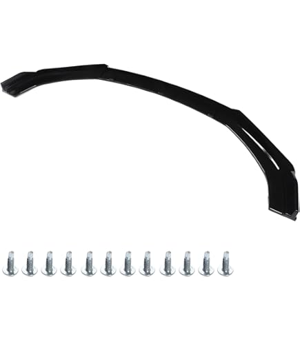 Becquet De Lèvre Pare-chocs Avant Noir Brillant - Pour Toyota GT86/FT86-S 2012-2016 - ABS - Kit D'installation Inclus - 6