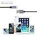 iPhone Cable SGIN, 4Pack 3FT 6FT 6FT 10FT Nylon Braided Cord Lightning Cable Certified to USB Charging Charger for iPhone 7,7 Plus,6S,6s Plus,6,6plus,SE,5S,5,iPad,iPod Nano 7 - Brown