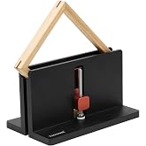 TOOLCOOL Spline Jig for Table Saw Router Table Strengthen Miter Joints and Add Design Element Suitable for Picture Frames Small Boxes and other Joinery