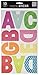 me & my BIG ideas mambiSTICKS Themed Stickers - The Happy Planner Scrapbooking Supplies - Letters & Numbers - Multi-Color Stickers - Perfect for Scrapbooking & Paper Crafts - 10 Sheets