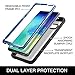 YOUMAKER Case for Galaxy S10+ Plus, Crystal Clear Heavy Duty Protection Full Body Shockproof Slim Fit Without Built-in Screen Protector Cover for Samsung Galaxy S10 Plus 6.4 inch - Blue