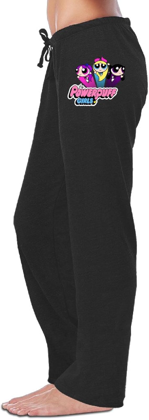 Amazon ちひろ パワーパフガールズ 空 飛ぶ キャラ イラスト レディース スウェットパンツ 今季最新 通気 ヒップホップ パンツ Black Xl フィットネス トレーニング ロングパンツ 通販