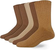 dockers men's classics dress flat knit crew socks multipairs 5 Pack Cushion Comfort Sport Modest Chic