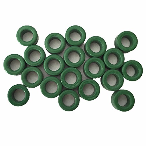 50ea 10X6X5mm small toroidal power inductor ferrite ring wire cable EMI filter ferrite bead MnZnPC40