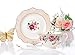 Jusalpha® Vintage Rose Bone China Teacup Spoon and Saucer Set/Coffee Cup with Saucer (TCS08 Pink)