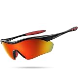 Lamicall 22g Polarized Sports Sunglasses - UV400 Protection Men Women Sun Glasses for Driving Running Cycling Baseball Golf