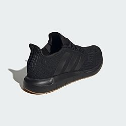 adidas mens Swift Run Core Black/Core Black/Core