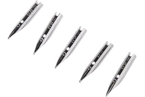 5 Pieces Steel Fountain Pen 0.5 mm Pen Forward Destination Pen Pen Writing Tool Gift Clever