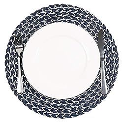 SHACOS Round Braided Placemats 15 inch Set of 4