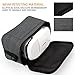 VR Headset Case, Samsung Gear VR Virtual Reality Headset 3D Glasses, Travel Carrying Mozeat Lens VR Bag Case, Works with Samsung, iPhone, LG and so on Smartphone, Gray