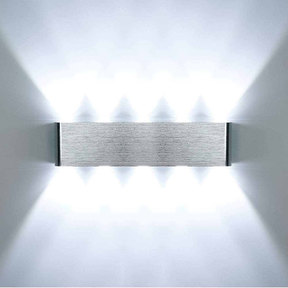 KAWELL Aluminum LED Wall Wash Lights Modern Wall Light LED Wall Lamp Up Down Indoor Lighting for Bedroom Corridor Living Room Stairs Hallway KTV