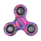 Balai Tri-Spinner Fidget Hand Spinner Camouflage Multi-Color, EDC Focus Toys For Kids & Adults (B)