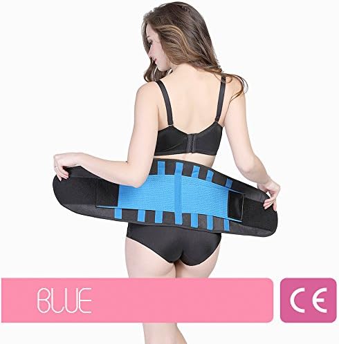 Adir Direct Sport Pro Extreme Body Shaping Back Support Brace Belt (2, Blue)