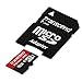 Transcend 16GB MicroSDHC Class10 UHS-1 Memory Card with Adapter 45 MB/s (TS16GUSDU1E)