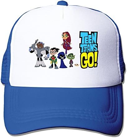 2016 Latest Adult Unisex Teen Titans Go 100% Nylon Mesh Caps One Size Fits Most Adjustable Mesh Hat