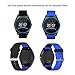 Qiufeng Smart Watch Smartwatch Bluetooth Sweatproof Phone with Camera TF/SIM Card Slot Band Replaceable for Android and IPhone Smartphones for Kids Girls Boys Men Women(Blue,2 Straps)