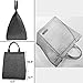 KOKAKO Lunch Bag Lunch Box Cooler Bag Insulated with Shoulder Strap for Men Women(gray)