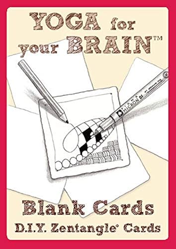 Download Yoga for Your Brain: 20 Blank Tangle Cards- PDF
