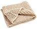 Jemis Women' s Super Soft Winter Knit Warm Infinity Scarf Khaki