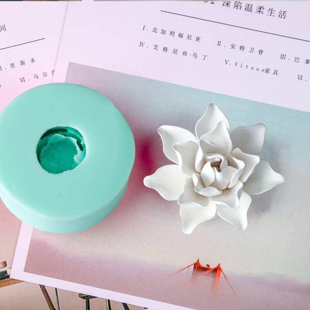 Savon Fabrication De Gateaux Sucre Bonbons Bougie Chocolat Resine Bricolage Fondant Welinks Moule En Silicone 3d Lotus Motif Fleur Fait A La Main Pour Savon Fondant Chocolat Pate A Gateau Moules Cuisine