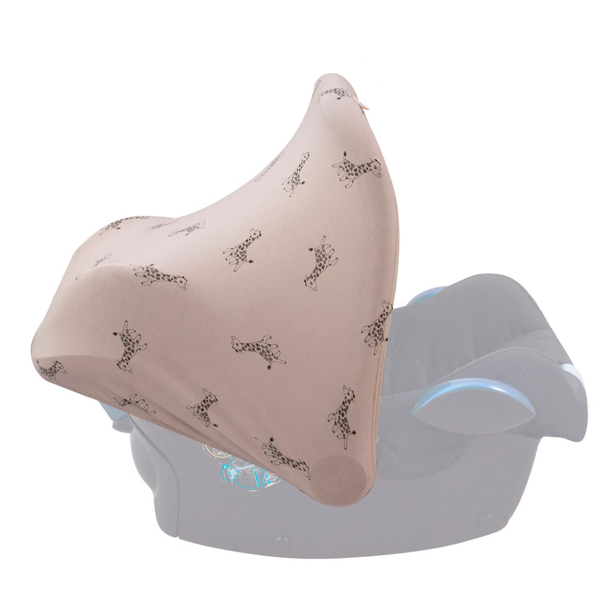 JYOKO Kids Universal Hood Canopy for Baby Carriers (Mint Sparkles)