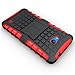 Sophmy Hybrid Dual Layer Armor Protective Case Cover with Kickstand red