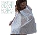 Great Fashion Style 100% Cotton Nursing Cover Breastfeeding- AZO Free