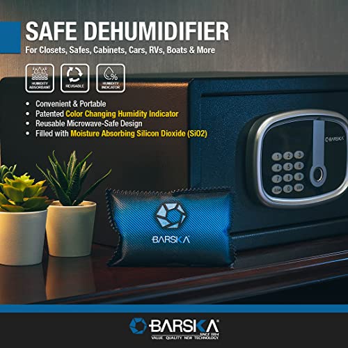 BARSKA Safe Moisture Absorber Dehumidifier for Home Closets, Safes, and