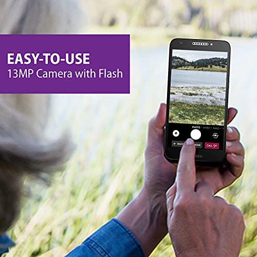 Jitterbug Smart2 unlocked, 32gb, No-Contract Easy-to-use Smartphone for Seniors by GreatCall,Black