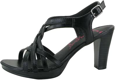 Amazon.com | Jellypop ENA Womens Dress Sandals Black 10 | Sandals