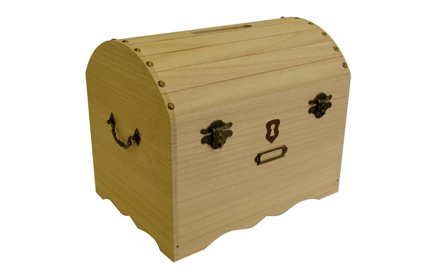 Artemio Pirate Box for Decoration, Wood, Multicoloured, 36.5 x 32 x 23 cm