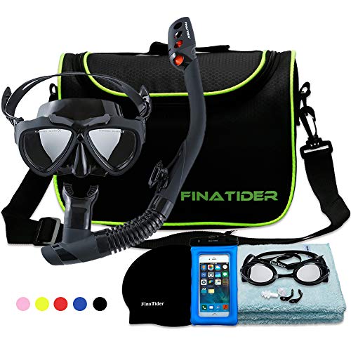 image for FinaTider [2019 New Snorkeling Set] Diving Mask 180° Undersea Picture