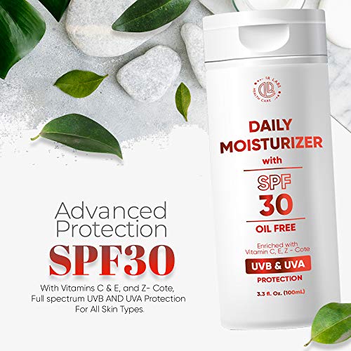 Every Day Moisturizer for Face and Neck with SPF30, Enriched with Vitamin C&E and Z - Cote, Lightly Hydrate Your Skin, Providing Protection From the Sun and Free Radical Damage, For All Skin Types