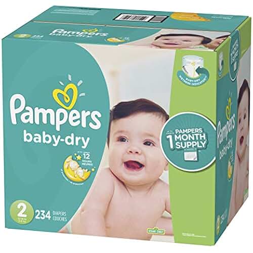 pampers open box