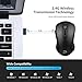 Pictek Wireless Mouse, Computer Mouse Optical Mice with 5 Adjustable DPI, On / Off Button, Energy-saving Mode for Laptop, Macbook, PC